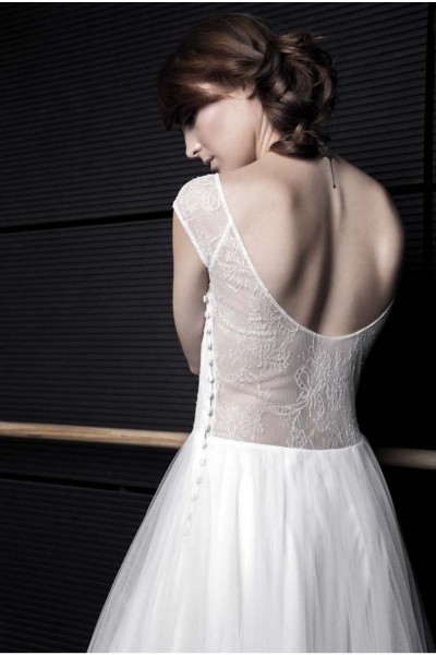 Wedding dress Atelier Swan Alice back