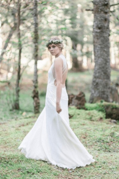 Wedding dress Atelier Swan Maguy front
