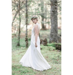 Wedding dress Atelier Swan Maguy front