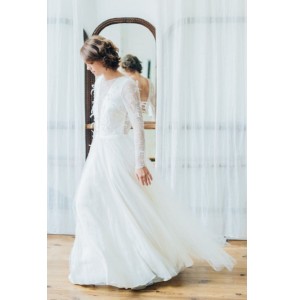 Wedding dress Atelier Swan Yuna side