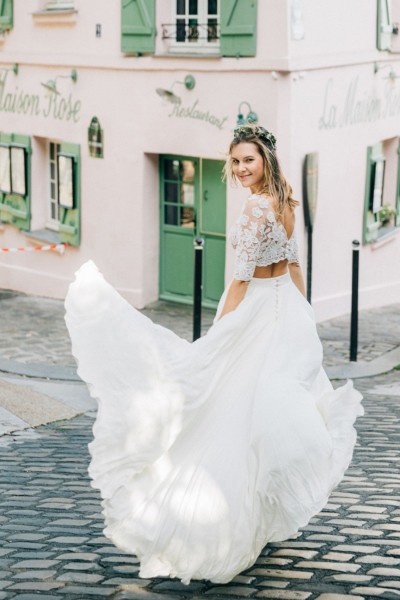 Wedding dress Oksana Kokhan Valentine back